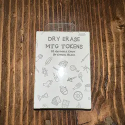 MTG Tokens 50 Pieces Reusable Dry Erase Double-Sided Universal New In Box - Image 1