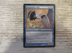 1x Rimefeather Owl - Coldsnap - NM - English - MTG - Image 1