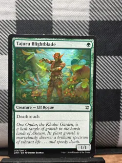 MTG TCG: Tajuru Blightblade 208/280, Zendikar Rising - Image 1