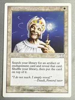 MTG / Enlightened Tutor / 6ED / #19 / Regular / Uncommon / LP - Image 1