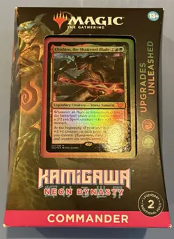 MTG Neon Dynasty Commander Deck - Upgrades Unleashed - Image 1