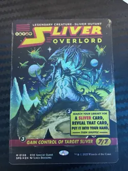 Sliver Overlord (Showcase) Special Guests Foil - Image 1