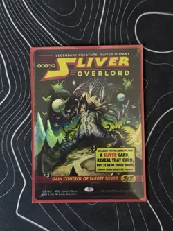Sliver Overlord (Showcase) Special Guests Foil - Image 1