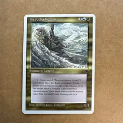 Nebuchadnezzar Chronicles NM Magic The Gathering Unplayed - Image 1