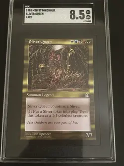 Magic: The Gathering (MTG) - Sliver Queen - Stronghold - SGC Graded 8.5 - Image 1