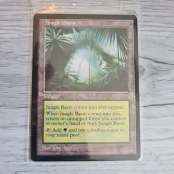 MTG Jungle Basin Visions Magic the Gathering +EXTRAS. - Image 3