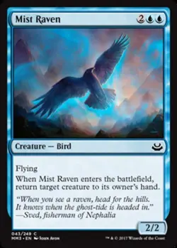 4x Mist Raven MTG Modern Masters 2017 NM Magic Regular - Image 1