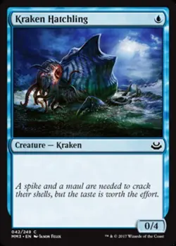 4x Kraken Hatchling MTG Modern Masters 2017 NM Magic Regular - Image 1