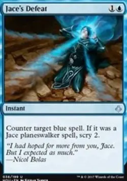 4x Jace's Defeat MTG Hour of Devastation NM Magic Regular - Image 1