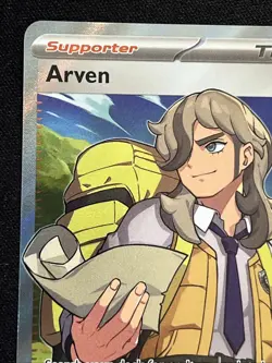 Arven 235/198 Pokemon TCG SV01: Scarlet & Violet Base Set Holo NM - Image 5