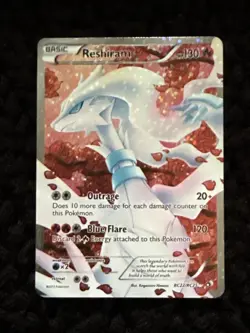 Reshiram RC22/RC25 Legendary Treasures Full Art Radiant Collection NM- Pokemon - Image 1