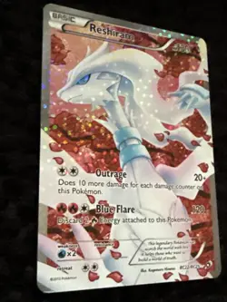 Reshiram RC22/RC25 Legendary Treasures Full Art Radiant Collection NM- Pokemon - Image 3