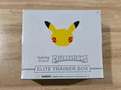 New Factory Sealed Pokemon 25th Anniversary Celebrations Elite Trainer Box ETB 820650809439 - Image 1