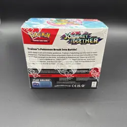 Pokemon TCG Journey Together Enhanced Booster Box with Box Topper Promo Card NEW - Image 2