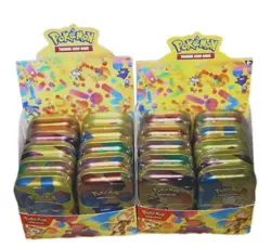 ✨ 2x Pokemon S&V 151 Mini-Tin Displays (20 Sealed 151 Tins) Complete Sets. - Image 1