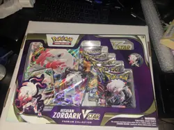 Pokemon TCG - Hisuian Zoroark VSTAR Premium Collection Box- Slightly Damaged Box - Image 1
