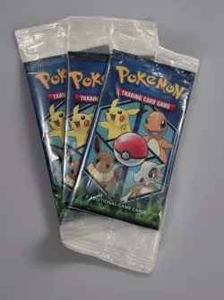 Pokemon 2019 General Mills Cereal Promo Booster Packs - Lot of 3 FACTORY SEALED - Image 1