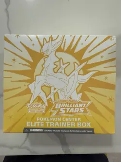 Pokemon Trading Card Game Sword & Shield Brilliant Stars Pokemon Center Elite... 820650850066 - Image 1