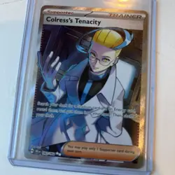 Pokemon TCG Colress's Tenacity Card 087/064 Shrouded Fable - Image 1