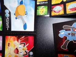 Pokemon Card Coris Promo Non Holo Sticker x4 Raichu Pikachu Pichu etc #4423 - Image 5