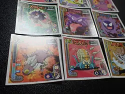 Pokemon Card Amada Technical Sticker x9 Gengar Haunter Gastly Snorlax etc #5070 - Image 3