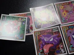 Pokemon Card Amada Technical Sticker x9 Gengar Haunter Gastly Snorlax etc #5070 - Image 4