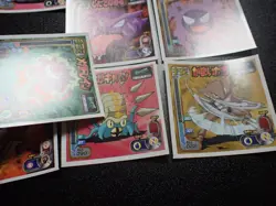 Pokemon Card Amada Technical Sticker x9 Gengar Haunter Gastly Snorlax etc #5070 - Image 5