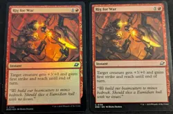 MTG - x2 Rig for War 1 FOIL & 1 Regular - Edge of Eternities - Pack Fresh!! - Image 1