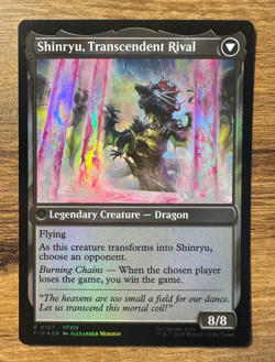 Magic MTG Final Fantasy Zenos yae Galvus #127 FIN *FOIL* Prerelease Promo 2025 - Image 3