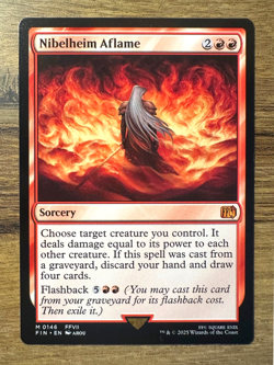 Magic MTG Final Fantasy Nibelheim Aflame #146 *NON-FOIL* Mythic Rare - Image 1