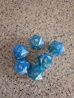 Final Fantasy MTG Dice (D20) Bundle - 6 Count - Image 1