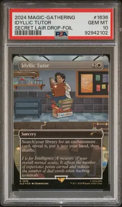 Idyllic Tutor FOIL - Secret Lair Fallout - MTG - Free Postage - Image 1
