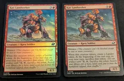 MTG - x2 Kav Landseeker 1 FOIL & 1 Regular - Edge of Eternities - Pack Fresh!! - Image 1