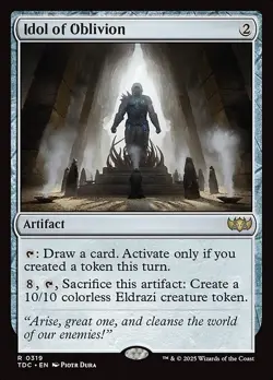 MTG - Idol of Oblivion - Tarkir: Dragonstorm - Image 1