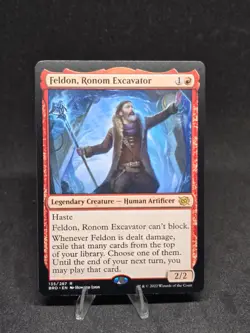 MTG Feldon, Ronom Excavator 135/287 Brothers War Rare NM - Image 1