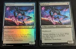 MTG - x2 Hullcarver 1 FOIL & 1 Regular - Edge of Eternities - Pack Fresh!! - Image 1