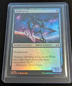 MTG - x2 Hullcarver 1 FOIL & 1 Regular - Edge of Eternities - Pack Fresh!! - Image 2