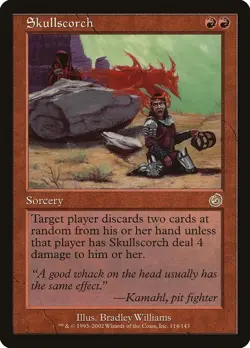 MTG - Skullscorch - Torment - X1 - (LP) - - Image 1