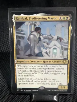 Kambal Profiteering Mayor (Regular - Near Mint) MtG: Thunder Junction [OTJ #211] - Image 1