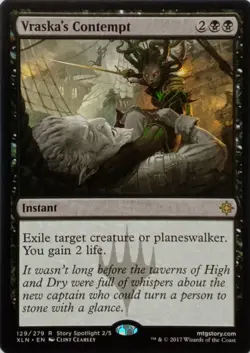 129/279 VRASKA'S CONTEMPT RARE IXALAN MTG CARD - Image 1