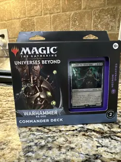 MTG Warhammer Commander Deck Necron Dynasties NEW - Image 1