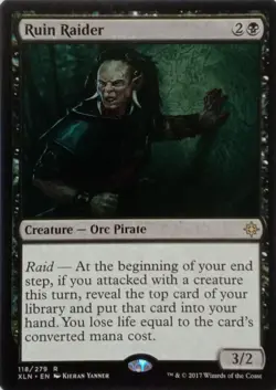 118/279 RUIN RAIDER RARE IXALAN MTG CARD - Image 1