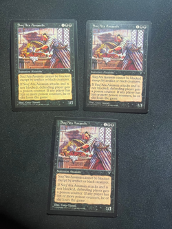 Suq'Ata Assassin x3[Visions ]-NM/LP- Magic: the Gathering MTG - Vintage - Image 1