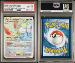 2022 Pokemon SWSH Astral Radiance Hisuian Lilligant Vstar #190 SCR FA PSA 10 - Image 3