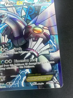 Palkia ex Holo Full Art FA 2013 Pokemon B&W Team Plasma Plasma Blast 100/101 - Image 4