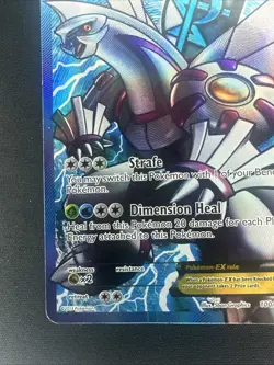 Palkia ex Holo Full Art FA 2013 Pokemon B&W Team Plasma Plasma Blast 100/101 - Image 5