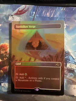 Sunbillow Verge (Borderless) Aetherdrift Foil - Image 1