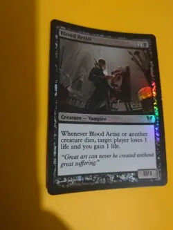 Blood Artist. FOIL. Avacyn Restored. Vampire Magic the Gathering Card. - Image 2