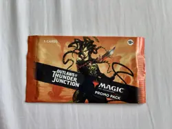 Magic The Gathering Outlaws of Thunder Junction Promo Pack SEALED - Image 1