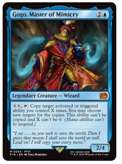 Gogo, Master of Mimicry Final Fantasy MTG - Image 1